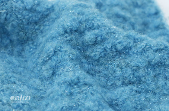 Practical Dustproof 1/14NM Yak Fiber Yarn , Anti Fouling Sequin Knitting Yarn