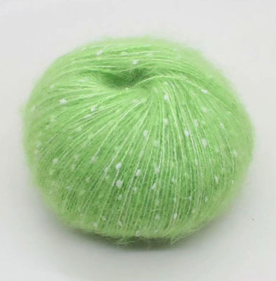 Hand Knitting Wool Blend Yarn Moistureproof Recyclable Durable