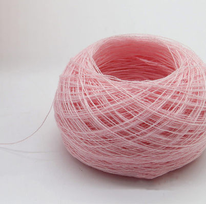 Recycled Washable Cotton Blend Yarn , Breathable Cotton Acrylic Mix Yarn